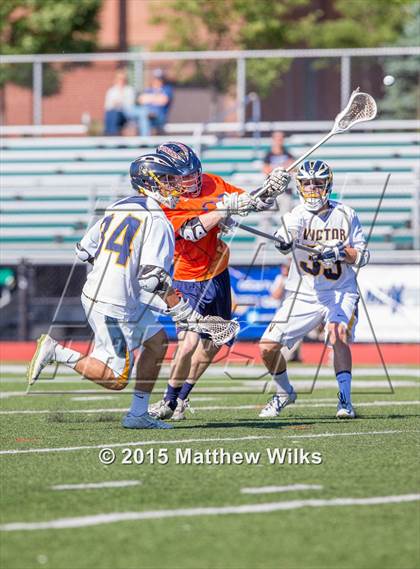 Thumbnail 3 in Victor vs. Manhasset (NYSPHSAA Class B Final) photogallery.