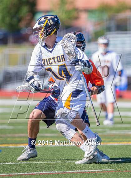 Thumbnail 2 in Victor vs. Manhasset (NYSPHSAA Class B Final) photogallery.