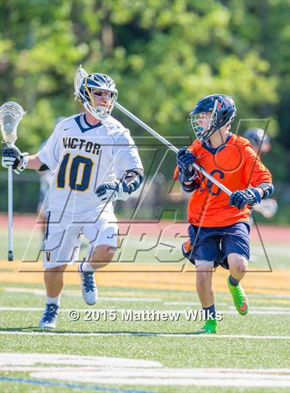Thumbnail 1 in Victor vs. Manhasset (NYSPHSAA Class B Final) photogallery.