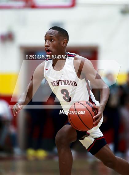 Thumbnail 2 in Brentwood School vs  Orangewood Academy (The Covid Showcase) photogallery.