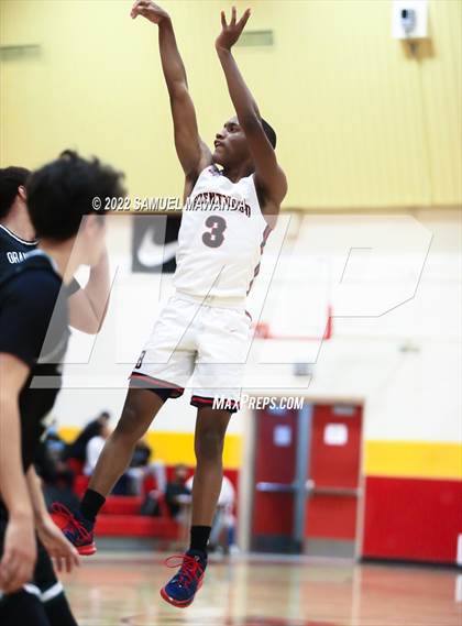 Thumbnail 3 in Brentwood School vs  Orangewood Academy (The Covid Showcase) photogallery.