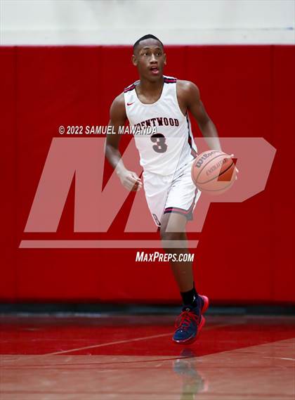 Thumbnail 2 in Brentwood School vs  Orangewood Academy (The Covid Showcase) photogallery.