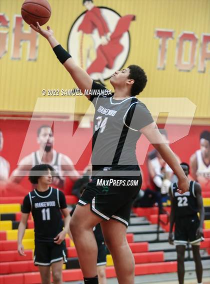 Thumbnail 3 in Brentwood School vs  Orangewood Academy (The Covid Showcase) photogallery.
