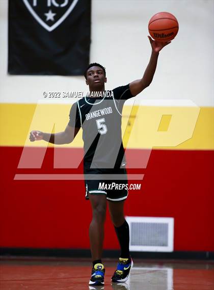 Thumbnail 1 in Brentwood School vs  Orangewood Academy (The Covid Showcase) photogallery.