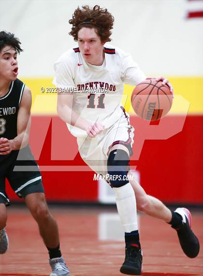 Thumbnail 2 in Brentwood School vs  Orangewood Academy (The Covid Showcase) photogallery.