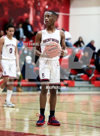 Thumbnail 1 in Brentwood School vs  Orangewood Academy (The Covid Showcase) photogallery.