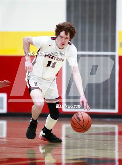 Thumbnail 1 in Brentwood School vs  Orangewood Academy (The Covid Showcase) photogallery.