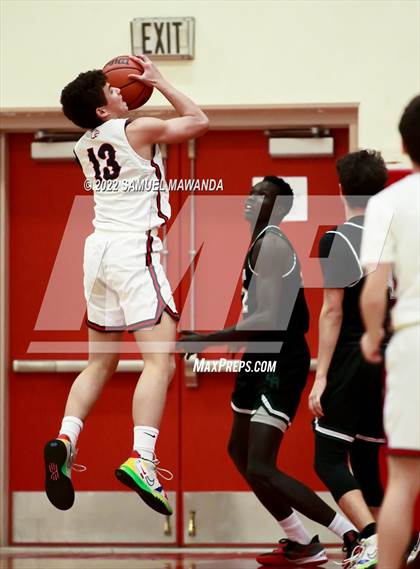 Thumbnail 2 in Brentwood School vs  Orangewood Academy (The Covid Showcase) photogallery.