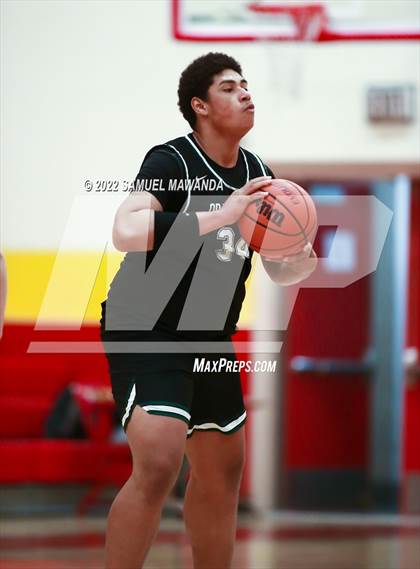 Thumbnail 2 in Brentwood School vs  Orangewood Academy (The Covid Showcase) photogallery.