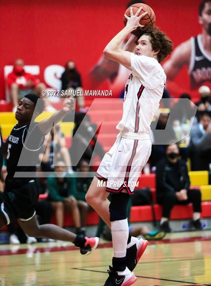 Thumbnail 2 in Brentwood School vs  Orangewood Academy (The Covid Showcase) photogallery.