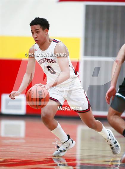 Thumbnail 2 in Brentwood School vs  Orangewood Academy (The Covid Showcase) photogallery.