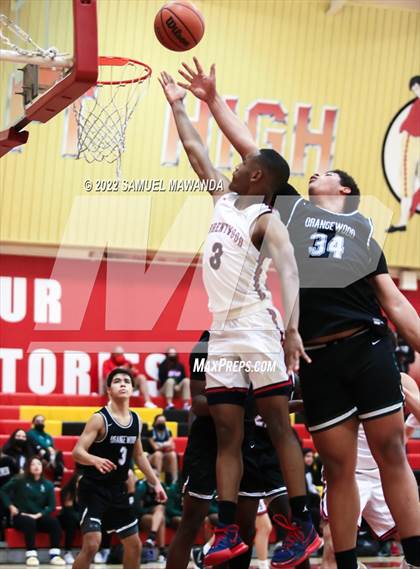 Thumbnail 2 in Brentwood School vs  Orangewood Academy (The Covid Showcase) photogallery.
