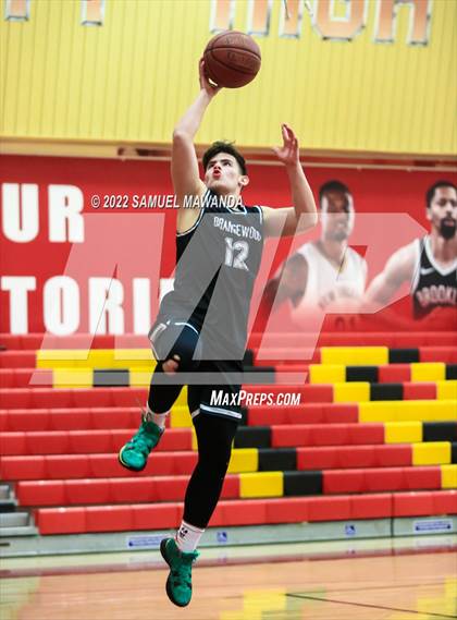 Thumbnail 2 in Brentwood School vs  Orangewood Academy (The Covid Showcase) photogallery.
