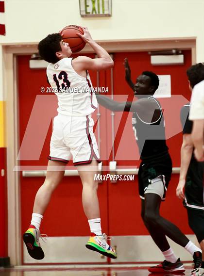 Thumbnail 3 in Brentwood School vs  Orangewood Academy (The Covid Showcase) photogallery.