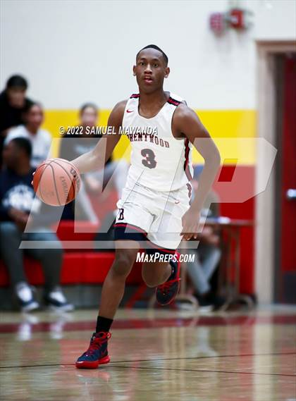 Thumbnail 3 in Brentwood School vs  Orangewood Academy (The Covid Showcase) photogallery.