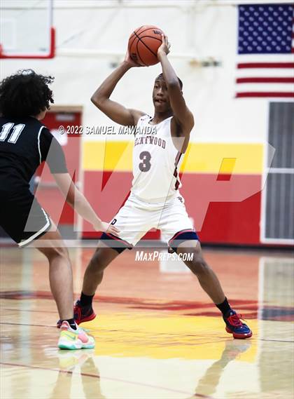 Thumbnail 2 in Brentwood School vs  Orangewood Academy (The Covid Showcase) photogallery.