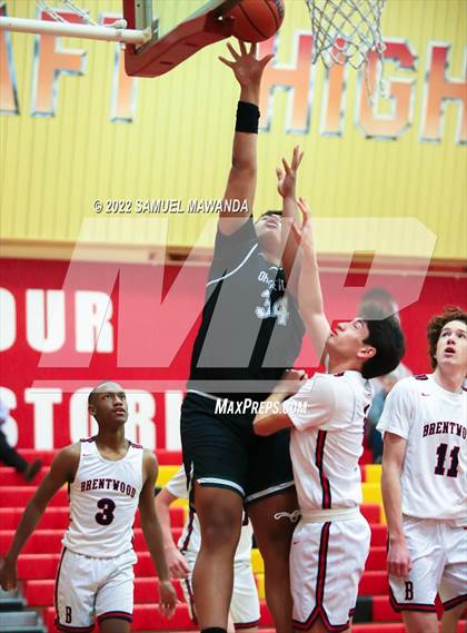 Thumbnail 3 in Brentwood School vs  Orangewood Academy (The Covid Showcase) photogallery.
