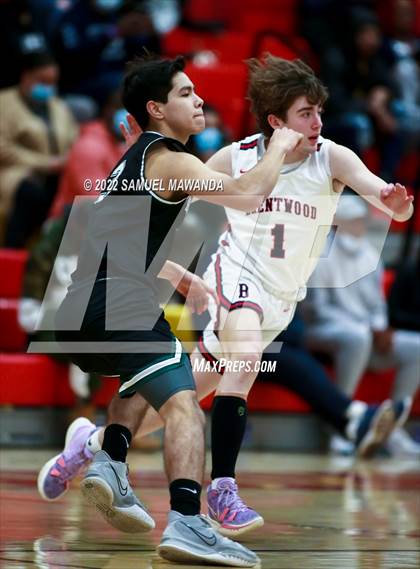 Thumbnail 3 in Brentwood School vs  Orangewood Academy (The Covid Showcase) photogallery.