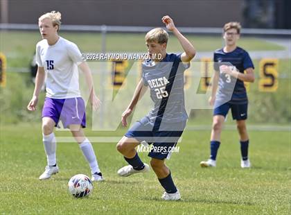 Thumbnail 1 in Muncie Central @ Delta (Scrimmage) photogallery.