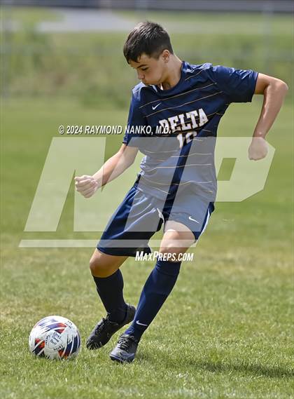 Thumbnail 1 in Muncie Central @ Delta (Scrimmage) photogallery.