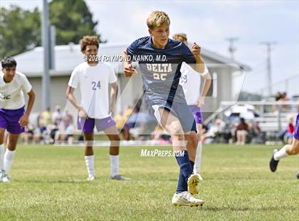 Thumbnail 1 in Muncie Central @ Delta (Scrimmage) photogallery.