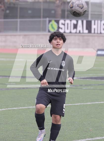 Thumbnail 3 in Oceanside vs Rancho Buena Vista (27th Annual SoCal Soccer Classic) photogallery.
