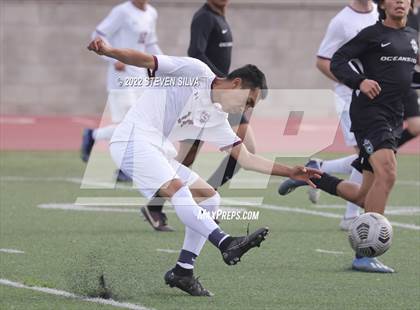 Thumbnail 2 in Oceanside vs Rancho Buena Vista (27th Annual SoCal Soccer Classic) photogallery.