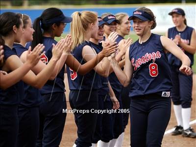 Thumbnail 3 in Archbishop Mitty vs. Saratoga (D2 Sec. Final) photogallery.