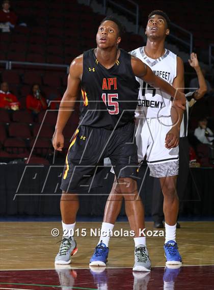Thumbnail 1 in Advanced Preparatory International vs. 22ft Academy (Tarkanian Classic) photogallery.
