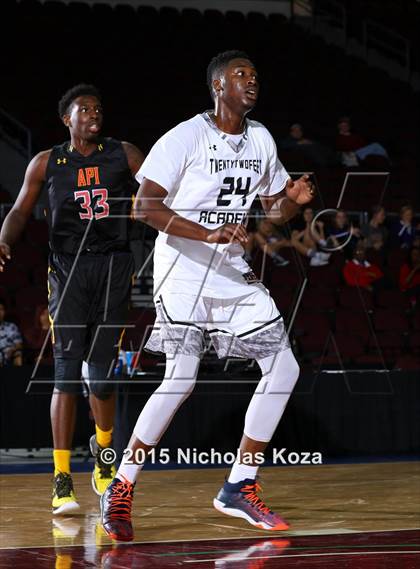 Thumbnail 1 in Advanced Preparatory International vs. 22ft Academy (Tarkanian Classic) photogallery.