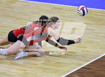 Thumbnail 3 in Strasburg vs. Burlington (CHSAA 2A First Round) photogallery.