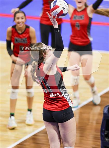 Thumbnail 3 in Strasburg vs. Burlington (CHSAA 2A First Round) photogallery.