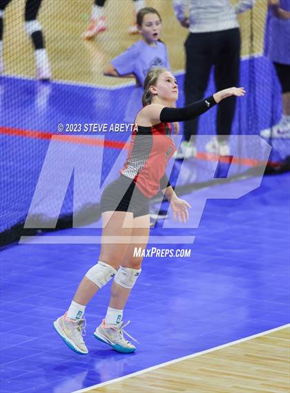 Thumbnail 3 in Strasburg vs. Burlington (CHSAA 2A First Round) photogallery.