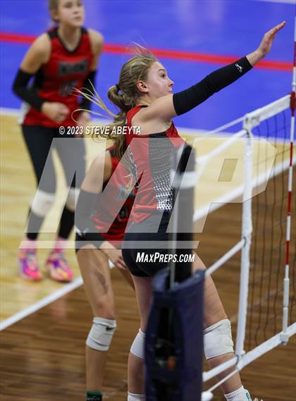 Thumbnail 2 in Strasburg vs. Burlington (CHSAA 2A First Round) photogallery.