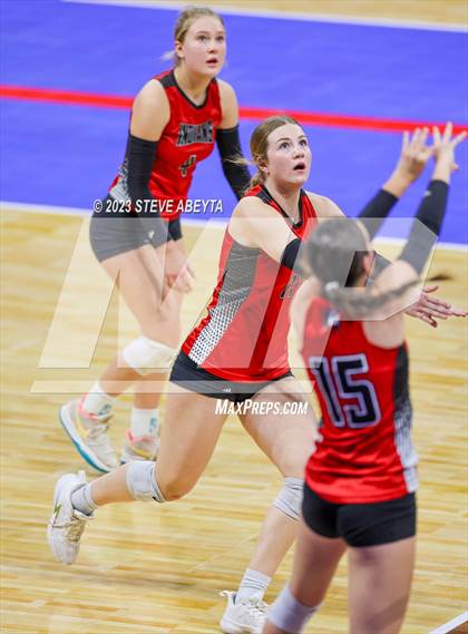 Thumbnail 3 in Strasburg vs. Burlington (CHSAA 2A First Round) photogallery.