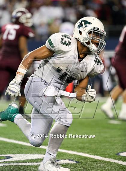 Thumbnail 2 in Ennis vs. Cedar Park (UIL 5A Division 2 Final) photogallery.