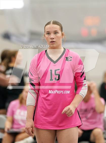 Thumbnail 2 in St. Mary's Prep vs. South Lyon East (Motor City Power Series) photogallery.