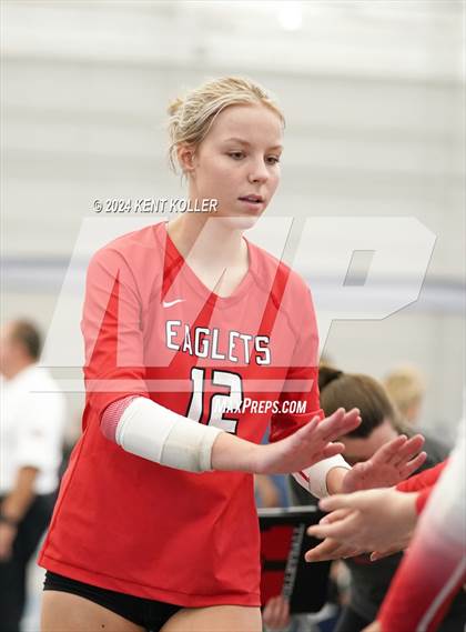Thumbnail 1 in St. Mary's Prep vs. South Lyon East (Motor City Power Series) photogallery.
