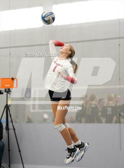 Thumbnail 1 in St. Mary's Prep vs. South Lyon East (Motor City Power Series) photogallery.