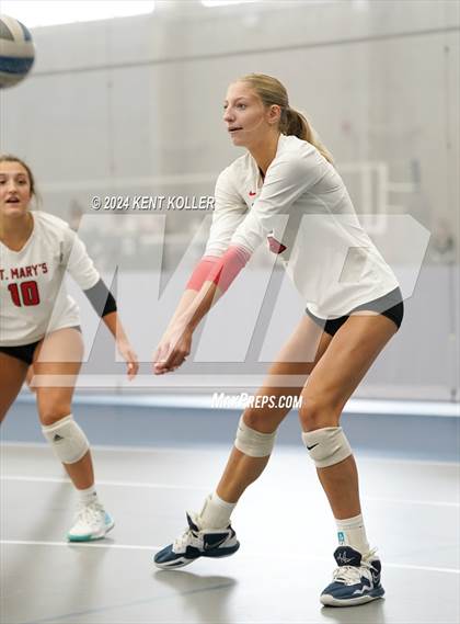 Thumbnail 2 in St. Mary's Prep vs. South Lyon East (Motor City Power Series) photogallery.