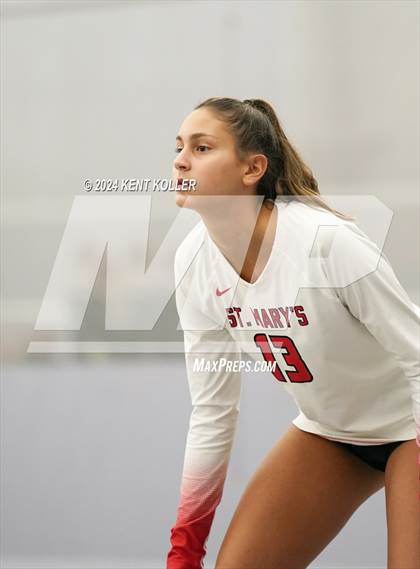 Thumbnail 3 in St. Mary's Prep vs. South Lyon East (Motor City Power Series) photogallery.