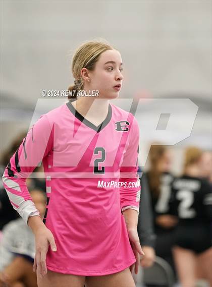 Thumbnail 2 in St. Mary's Prep vs. South Lyon East (Motor City Power Series) photogallery.