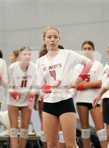 Thumbnail 2 in St. Mary's Prep vs. South Lyon East (Motor City Power Series) photogallery.