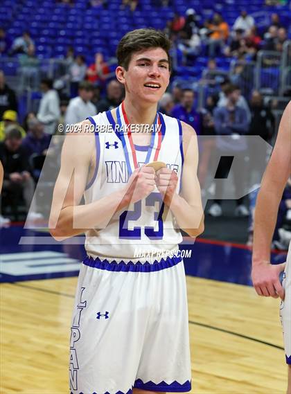 Thumbnail 1 in Lipan vs. Shelbyville (UIL 2A Basketball Final Medal Ceremony) photogallery.