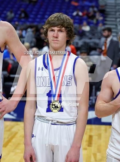 Thumbnail 3 in Lipan vs. Shelbyville (UIL 2A Basketball Final Medal Ceremony) photogallery.