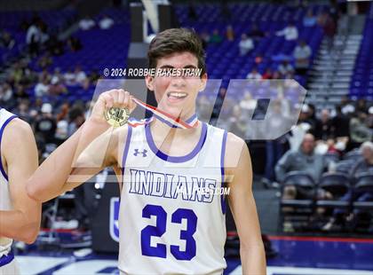 Thumbnail 2 in Lipan vs. Shelbyville (UIL 2A Basketball Final Medal Ceremony) photogallery.
