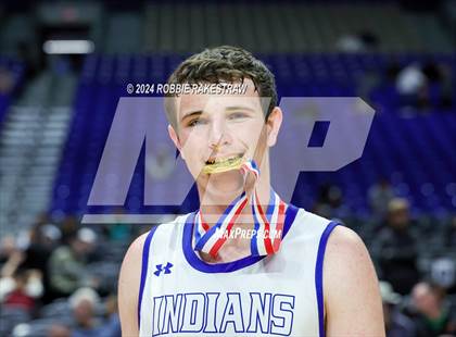 Thumbnail 1 in Lipan vs. Shelbyville (UIL 2A Basketball Final Medal Ceremony) photogallery.