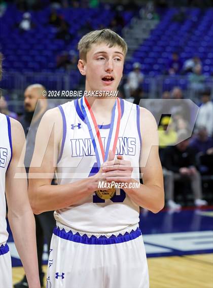 Thumbnail 3 in Lipan vs. Shelbyville (UIL 2A Basketball Final Medal Ceremony) photogallery.