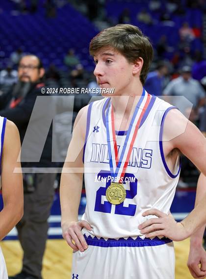 Thumbnail 1 in Lipan vs. Shelbyville (UIL 2A Basketball Final Medal Ceremony) photogallery.