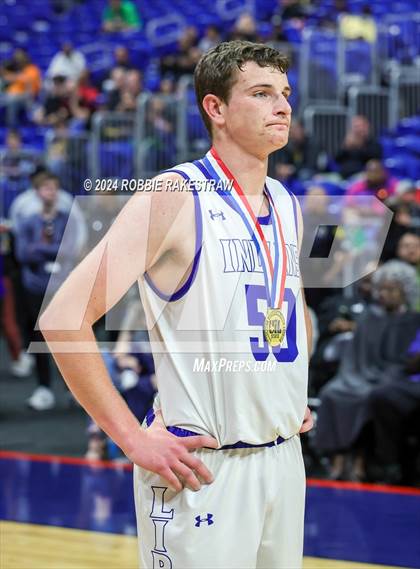 Thumbnail 3 in Lipan vs. Shelbyville (UIL 2A Basketball Final Medal Ceremony) photogallery.
